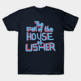 The Fall of the House of Usher Carla Gugino skull mask T-Shirt